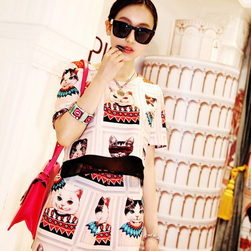 🆕 💕 Sweet Two Piece Chiffon Top & Shorts
