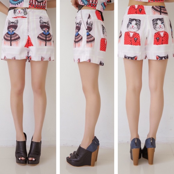 🆕 💕 Sweet Two Piece Chiffon Top & Shorts - Picture 5 of 7