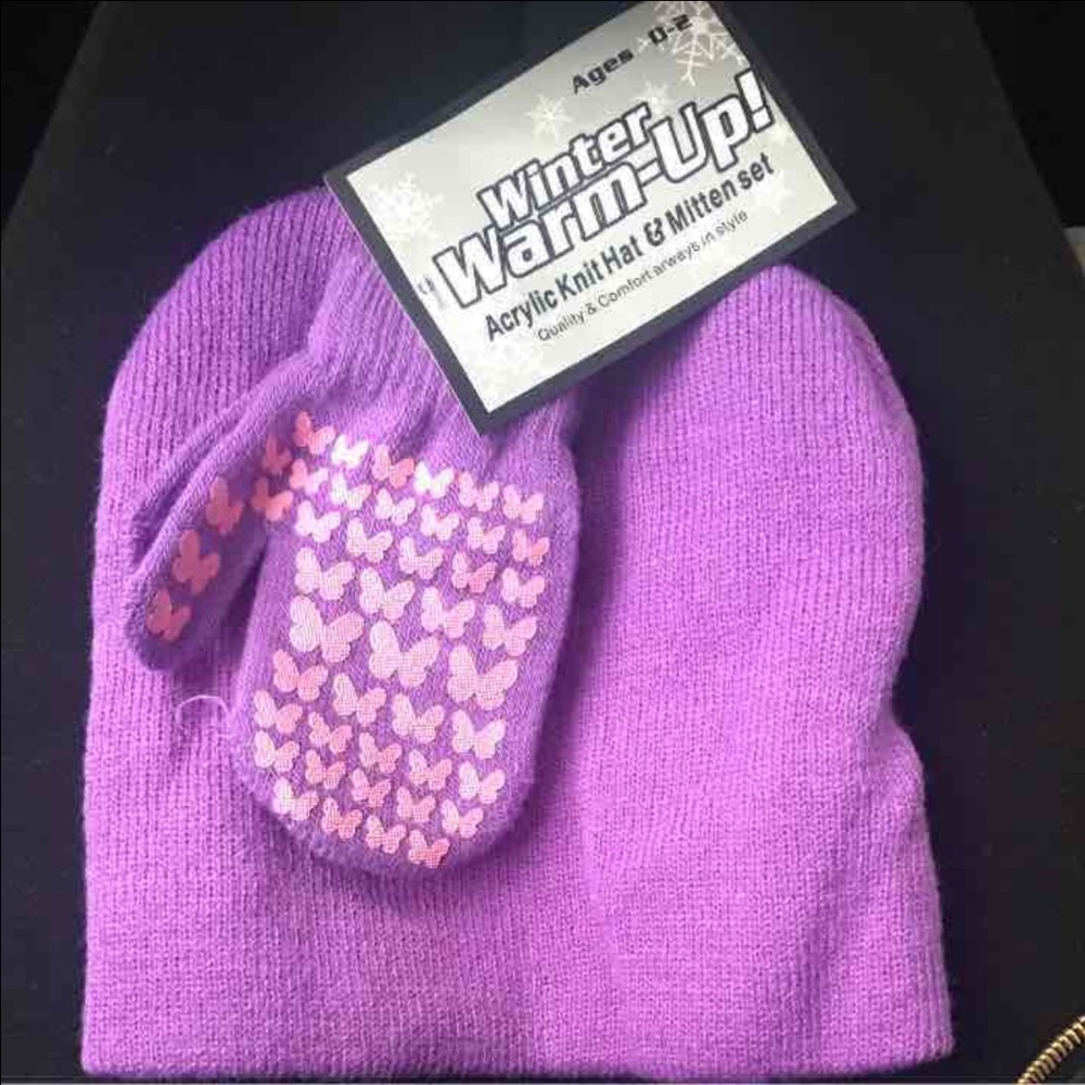 Little girls beanie 0-2 years