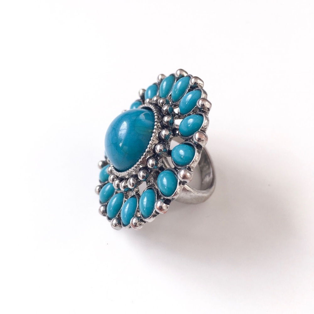 ✨B2G1Free✨ Turquoise Statement Ring