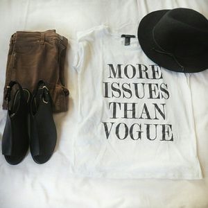 F21 "Vogue" T-shirt