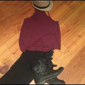 Maroon tank! NWOT