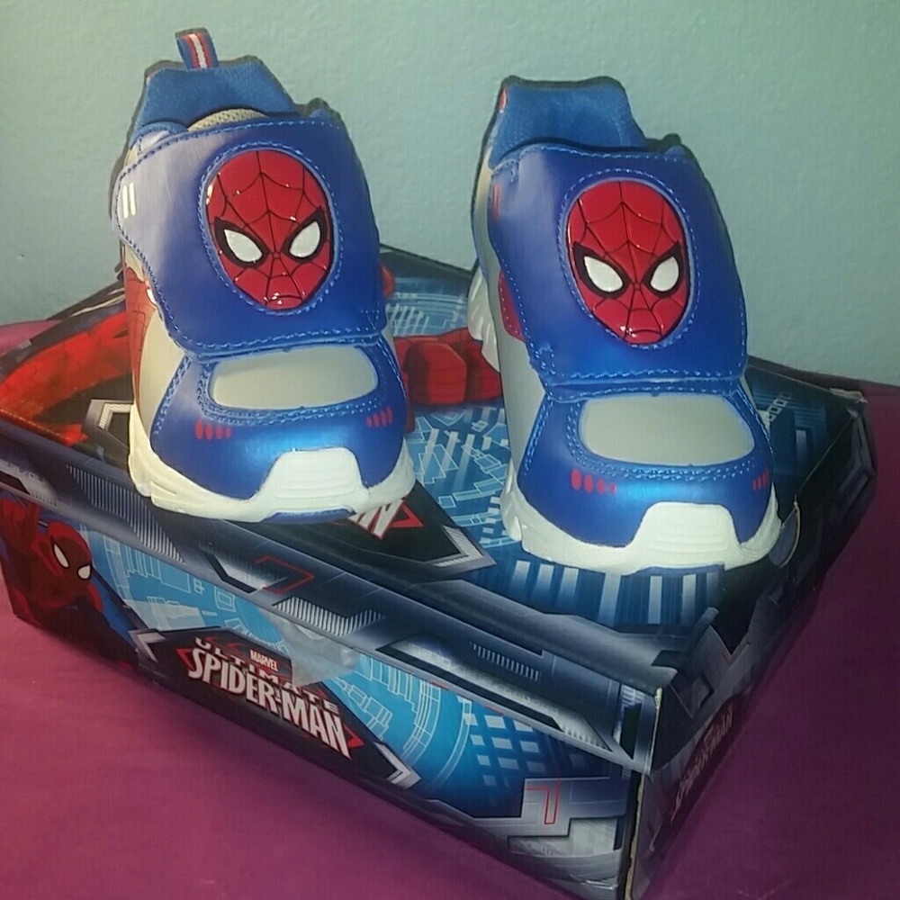 Toddler Boys Spiderman Sneakers