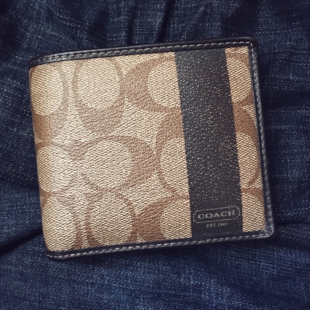 Authentic Men's Coach Wallet