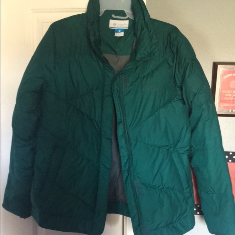 Green Columbia jacket