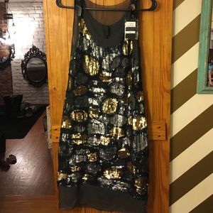 Vera Wang Sequin dress