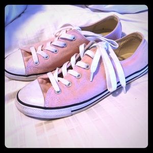 Blush Pink Converse