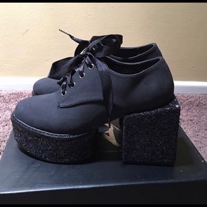 YRU Wednesday platform oxfords