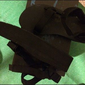 Teva  Black platform sandals