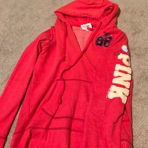 Pink hoodie