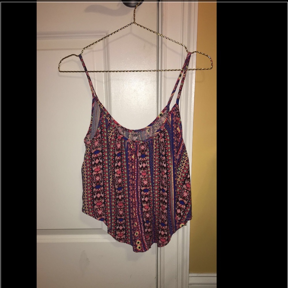Printed Crop Top