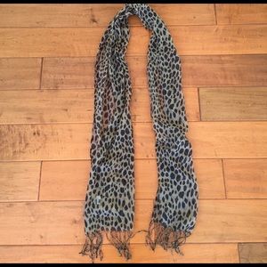 cheetah print scarf