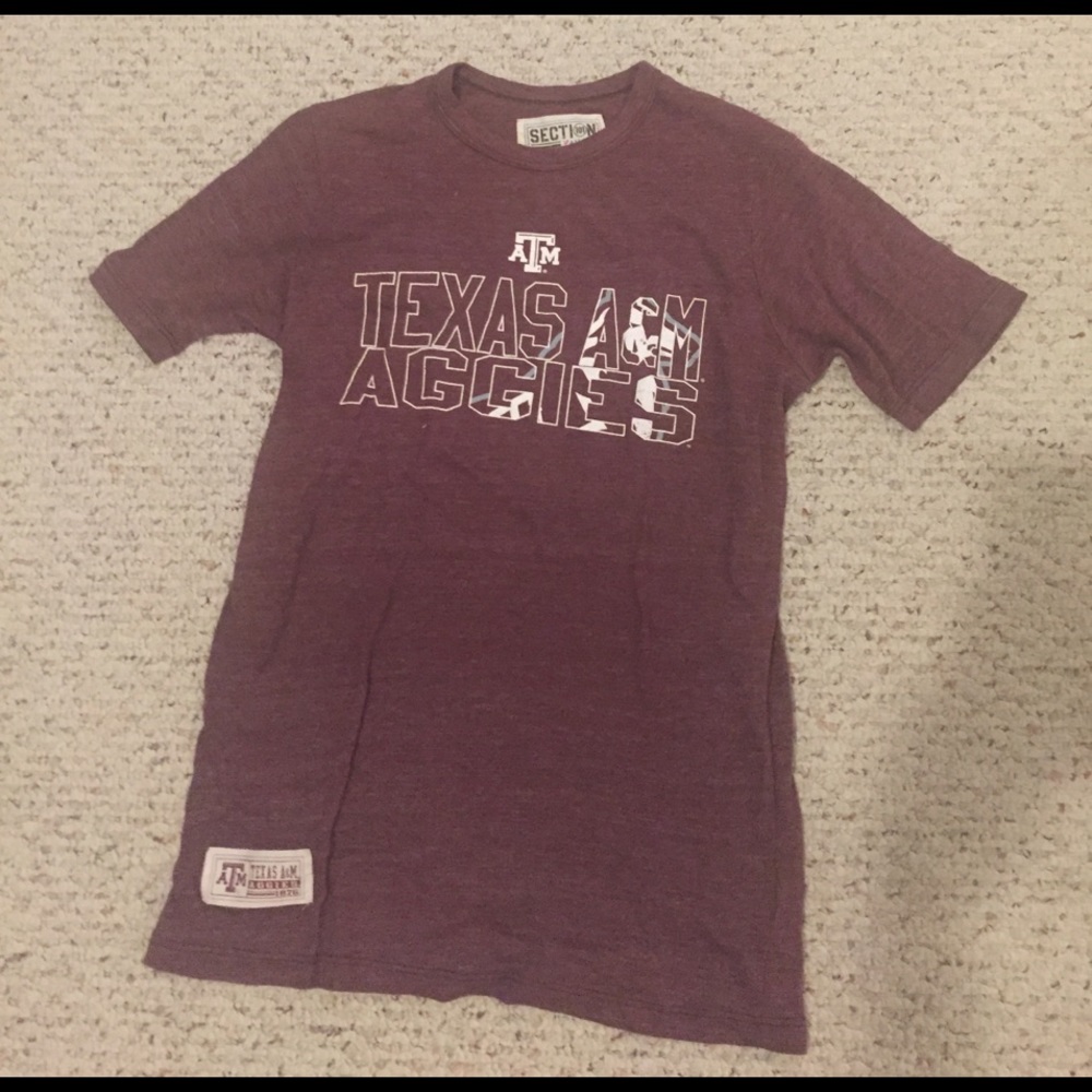 Texas A&M aggies shirt