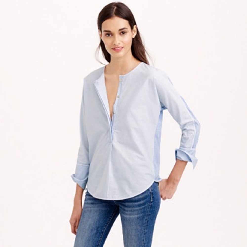 J CREW Henley Top