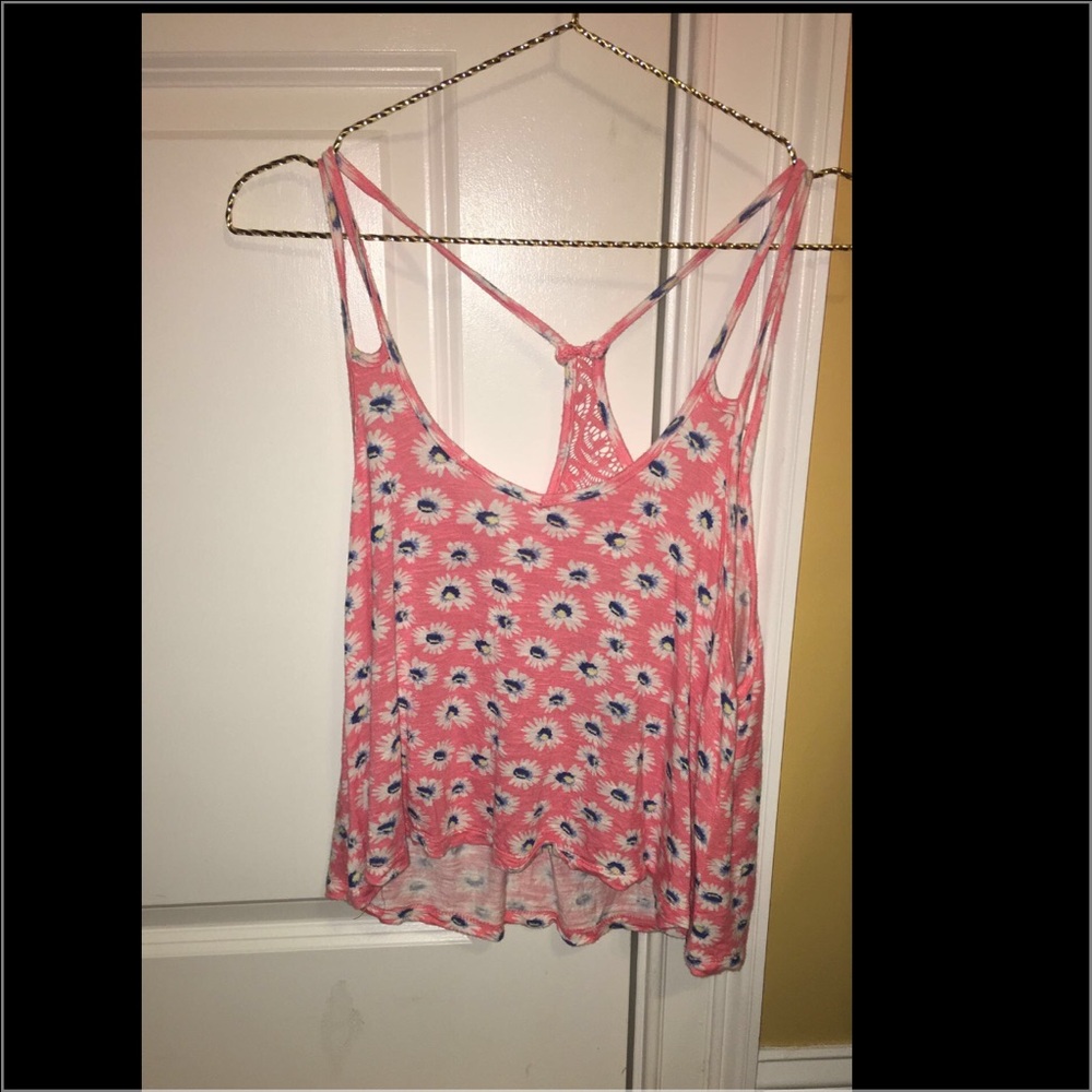 Floral print crop top