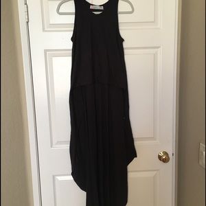 Free People dramatic high low crop top