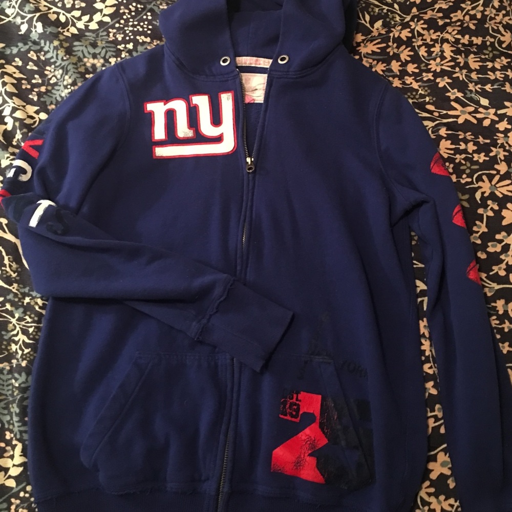 Victoria's Secret pink ny giants hoody