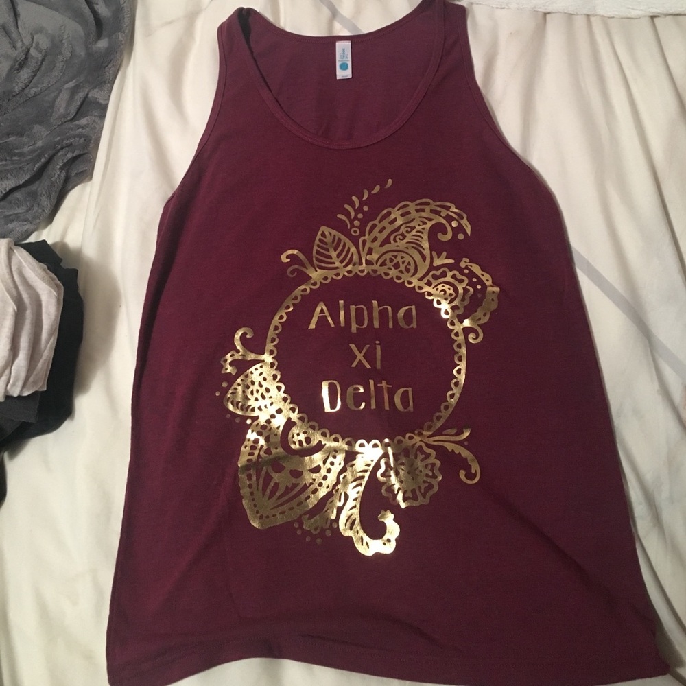 Alpha Xi Delta tank