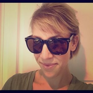 Unworn Cole Haan black large glasses