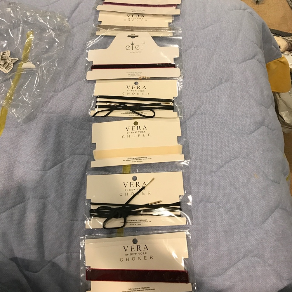 Chokers $7 each bundle with shoes $5 each NEW !
