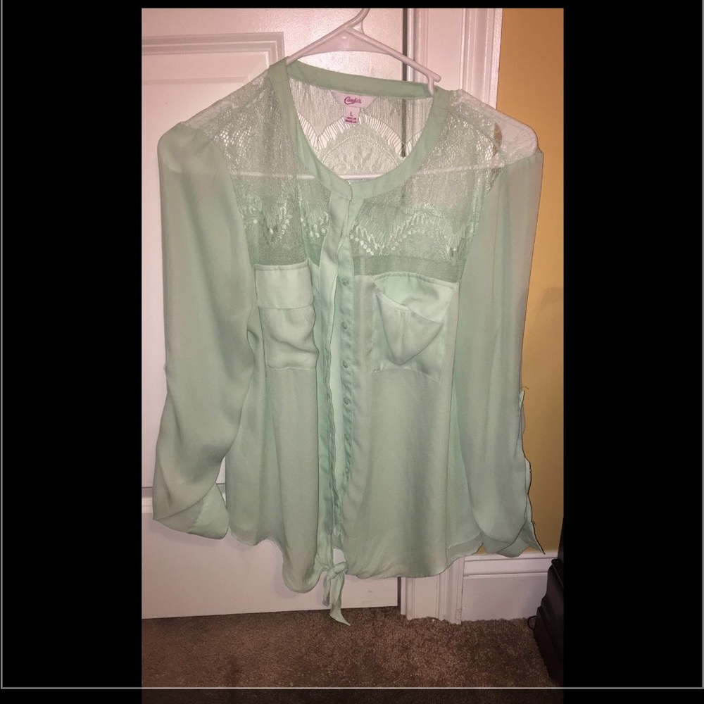 Long sleeve blouse