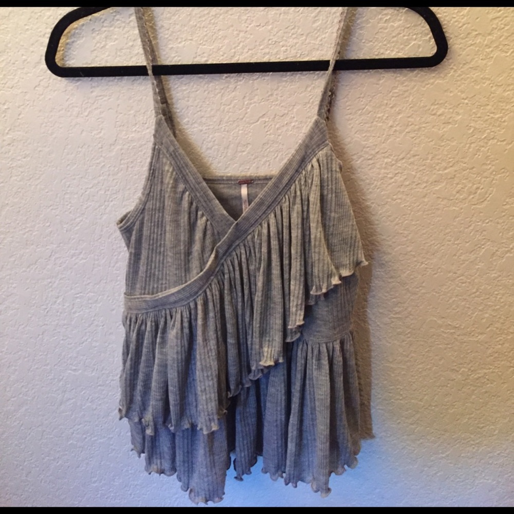 Grey free people shirt!