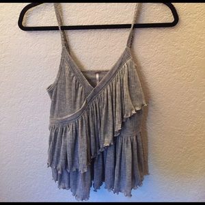 Grey free people shirt!