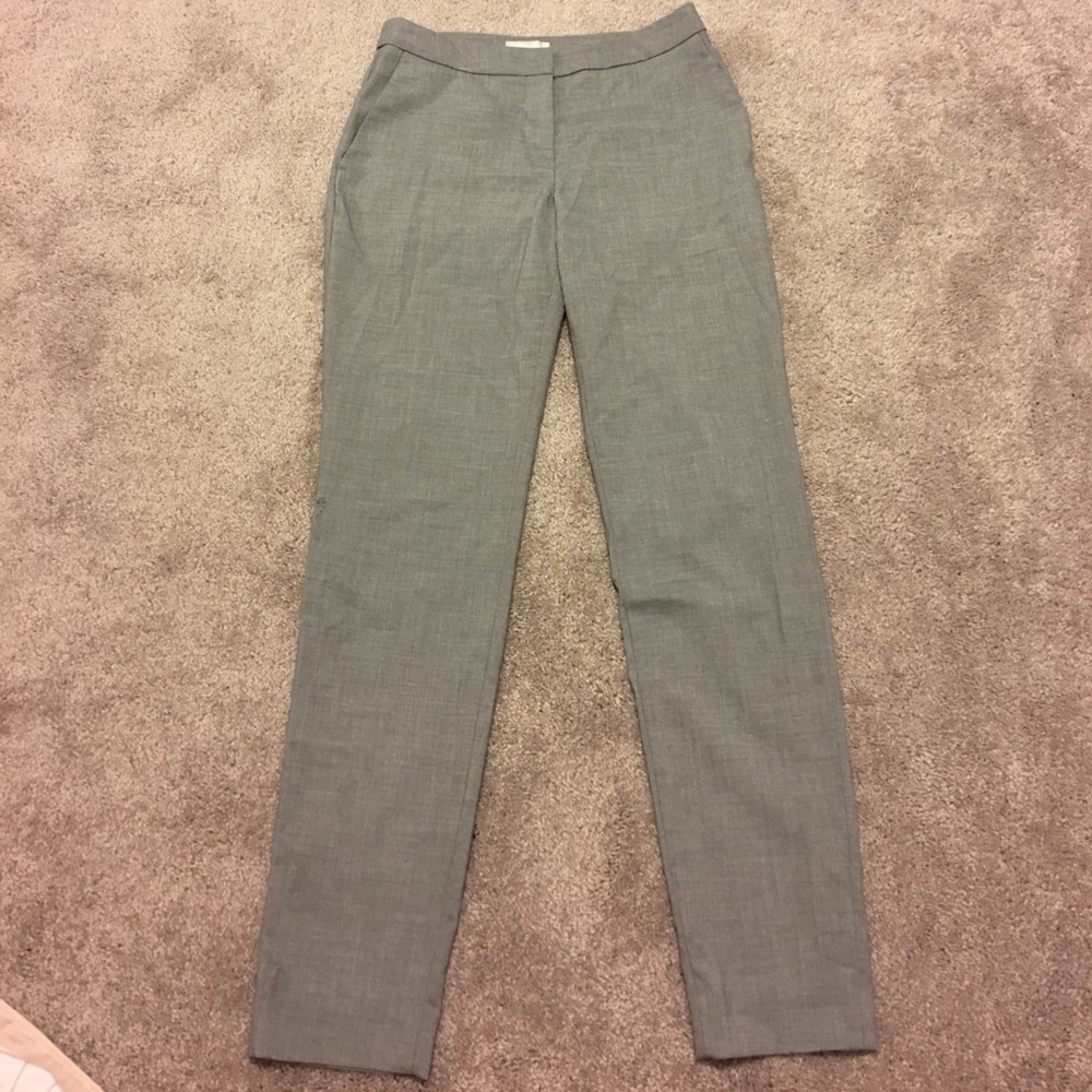 H&M Dress Work Pants in Grey. Skinny.