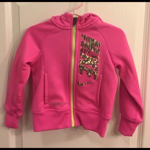 Toddler Nike zip up hooded jacket