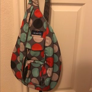 Almost new Kavu cross-body rope sling bag