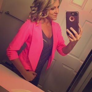 Charlotte Russe hot pink blazer