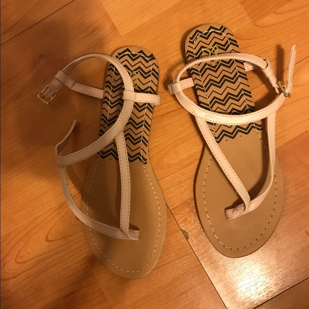 Light Pink New York and Company Sandals
