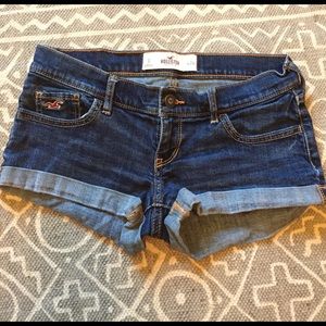 Hollister denim shorts