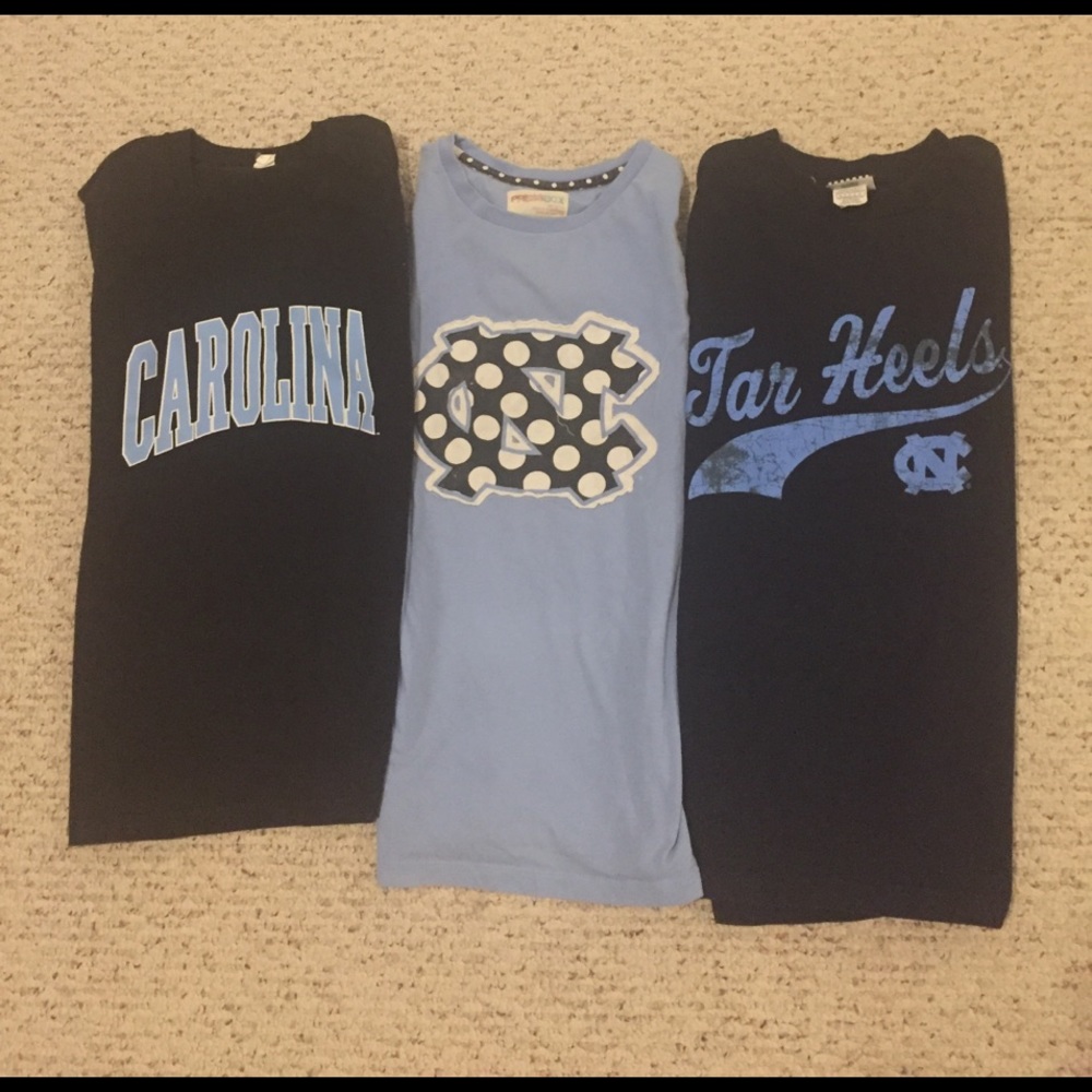 Unc Tar Heels tshirt bundle