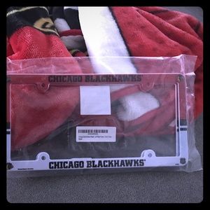 Brand New Chicago Blackhawks License Plate Frame