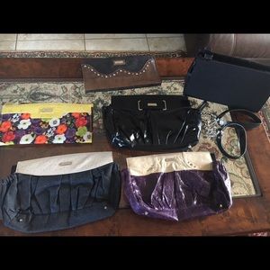 MICHE Purse and with chain handles and 6 shells.