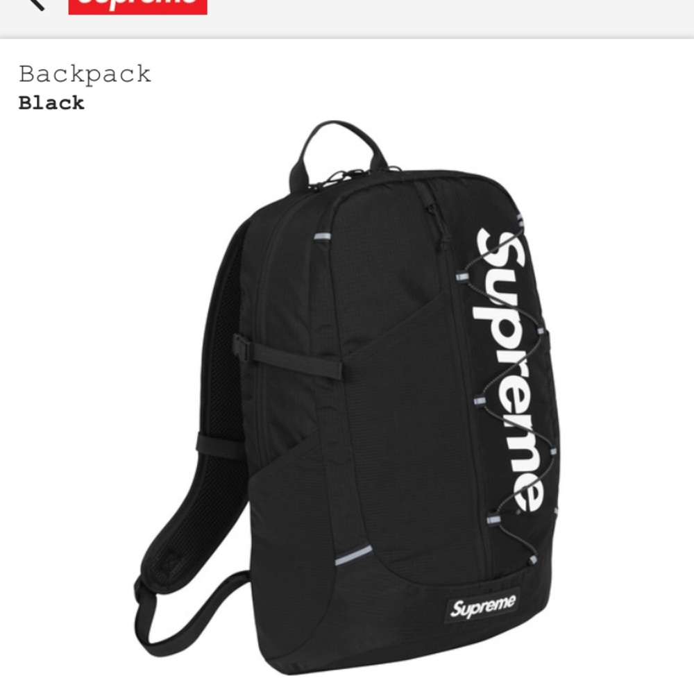Supreme Backpack 2017 spring/summer
