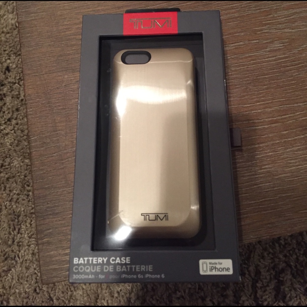 Tumi iPhone 6 or 6s batterycase ,3000mAh