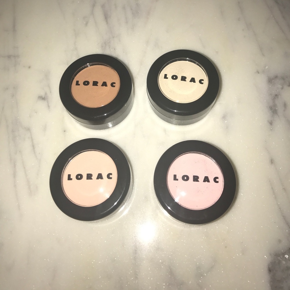 Lorac eyeshadow set(4 eyeshadows)