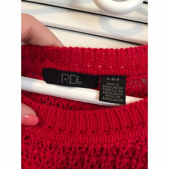 Red Sweater - Picture 3 of 3