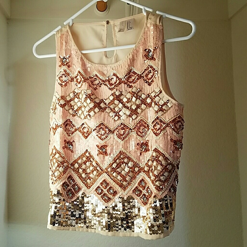 Sequin top from forever 21 exclusive line