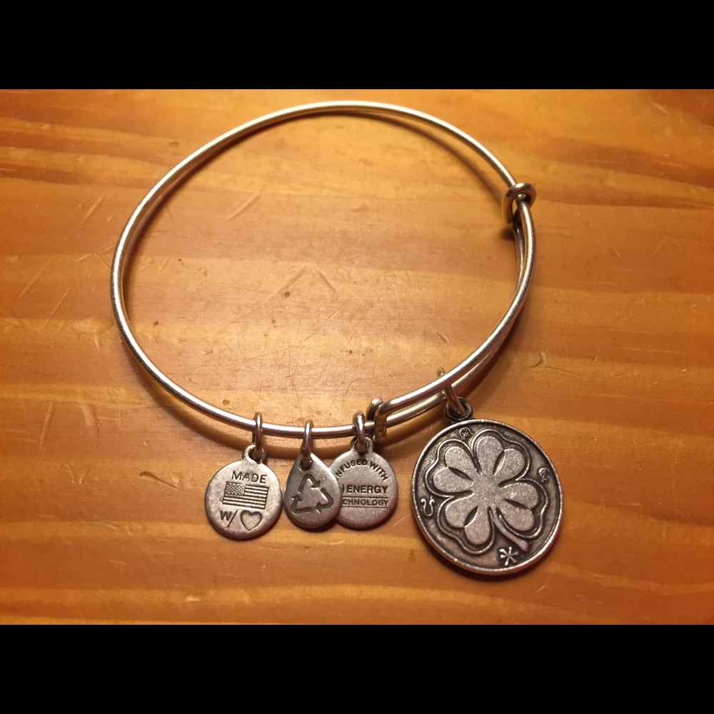 Alex and Ani shamrock Bracelet