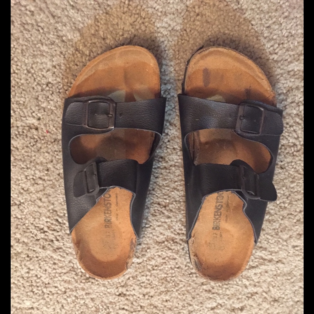 Black Birkenstocks