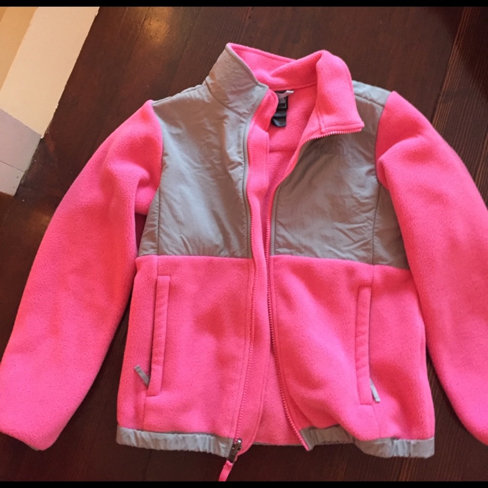 Pink North Face Jacket