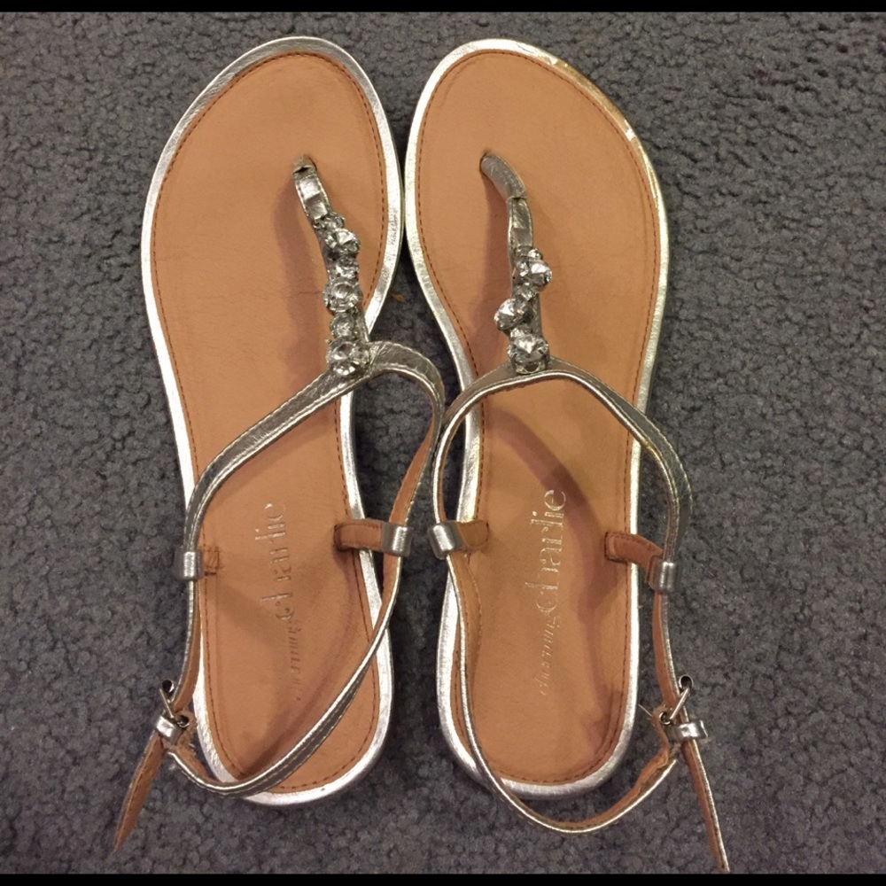 Silver Sandals