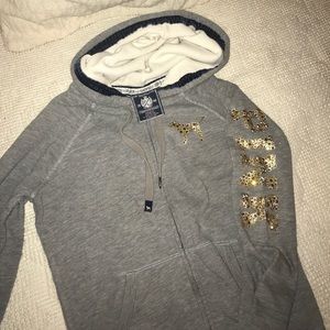 Victoria's Secret PINK glamorous hoodie 💎