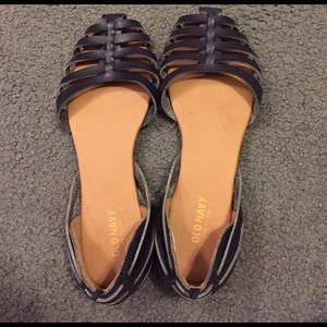 Navy Blue Sandals