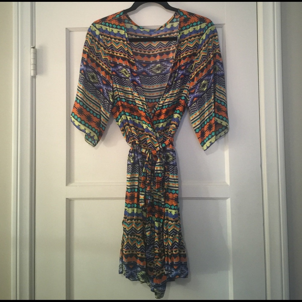 Boys and Arrows Robe/Coverup