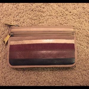Fossil wallet, matching Tote in closet as well.