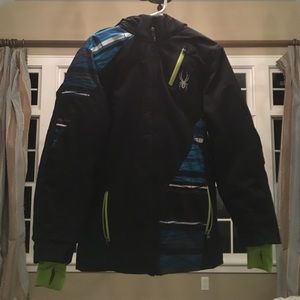 Big Boys Spider Ski Jacket Size 20